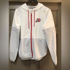 Utah Utes UA Squad Warm Up Jacket